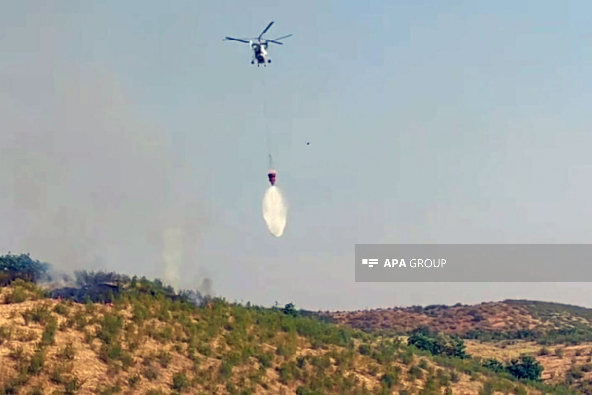 Fires continue in Aghdam and Aghdara districts despite containment efforts -PHOTO -VIDEO 