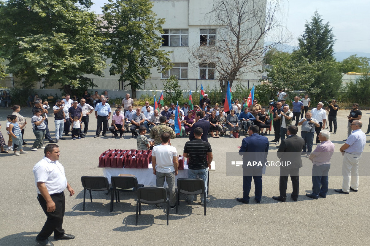 30 more families relocated to Hasanriz village of Aghdara district receive house keys -PHOTO -UPDATED-1 -VIDEO 