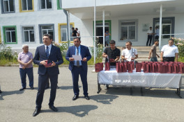 30 more families relocated to Hasanriz village of Aghdara district receive house keys -PHOTO -UPDATED-1 -VIDEO 