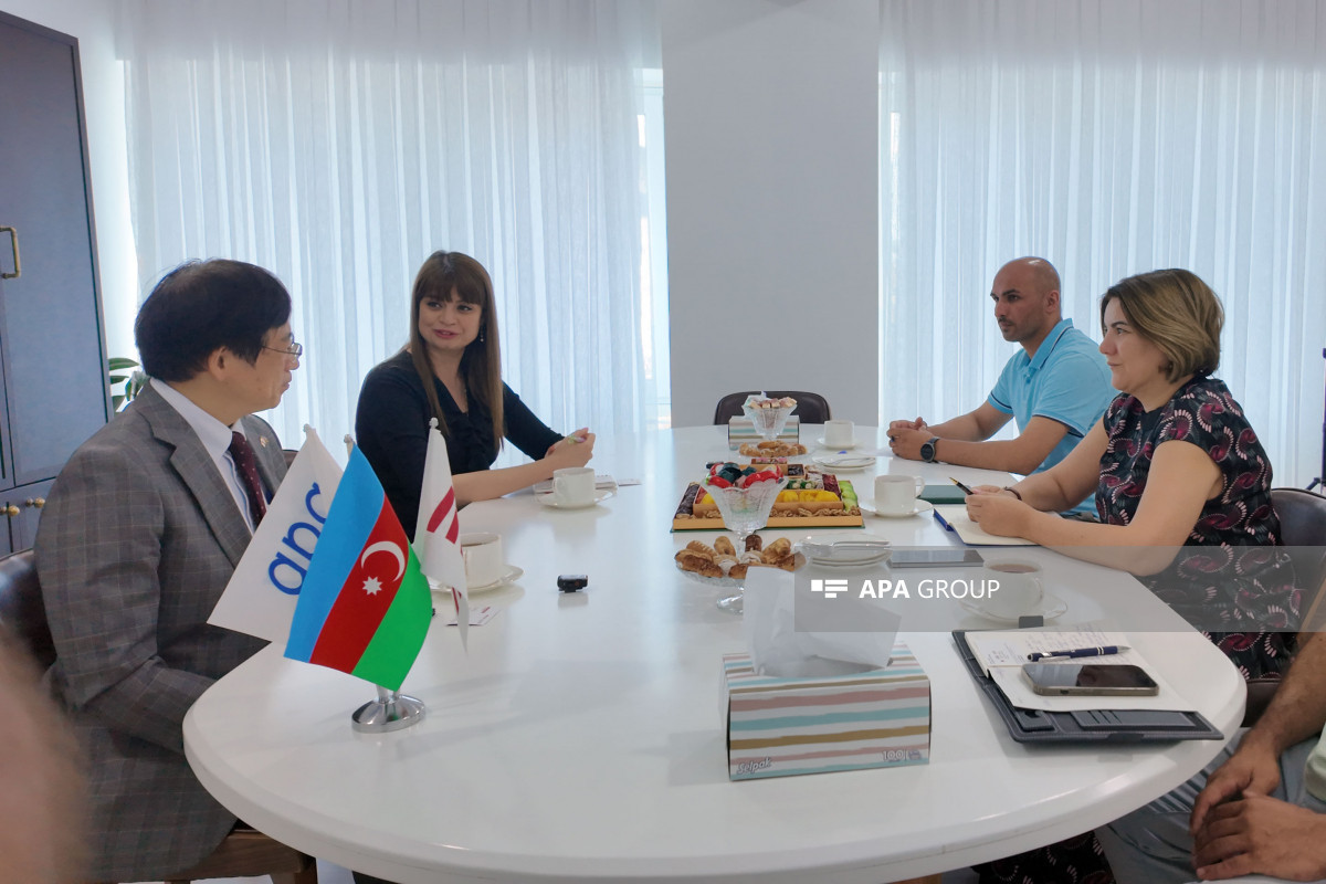 Deputy Ambassador of Japan to Azerbaijan visits APA Media Group -PHOTO 