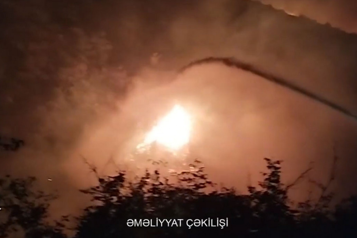 Azerbaijan MES: Firefighting operations continue in Aghdam, Khojaly, Khojavend, Fuzuli, and Aghdara -VIDEO 