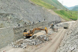 Construction of Toghanali-Kalbajar-Istisu highway 85% completed -PHOTO 