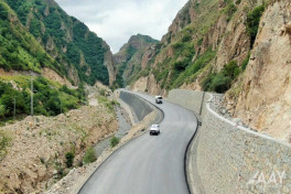Construction of Toghanali-Kalbajar-Istisu highway 85% completed -PHOTO 