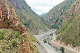 Construction of Toghanali-Kalbajar-Istisu highway 85% completed -PHOTO 