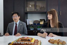 Deputy Ambassador of Japan to Azerbaijan visits APA Media Group -PHOTO 