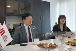 Deputy Ambassador of Japan to Azerbaijan visits APA Media Group -PHOTO 