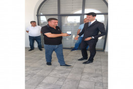 60 families transferred to Khidirli village in Aghdam district receive house keys