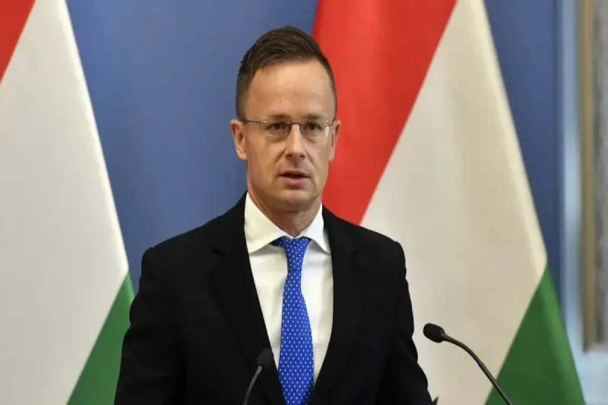 Hungarian Foreign Minister Péter Szijjártó