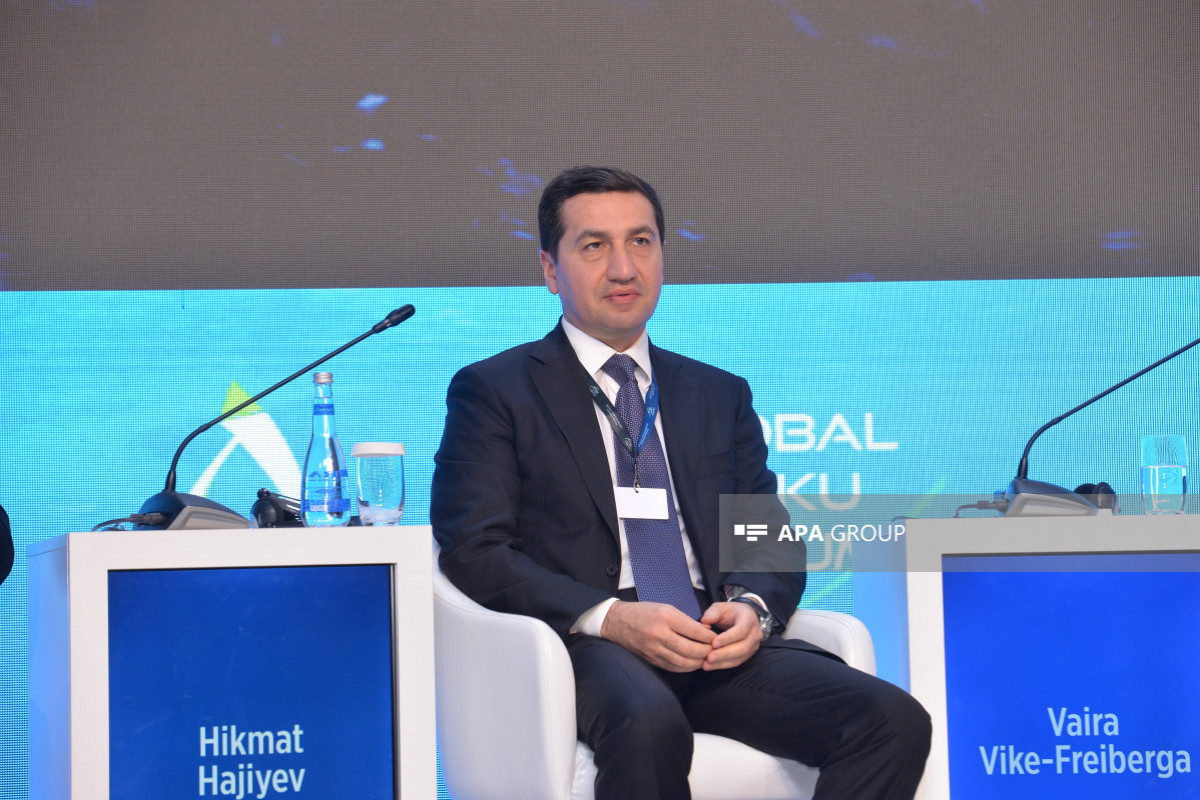 Hikmat Hajiyev, Assistant to the President of the Republic of Azerbaijan - Head of the Department of Foreign Policy Affairs of the Presidential Administration of the Republic of Azerbaijan
