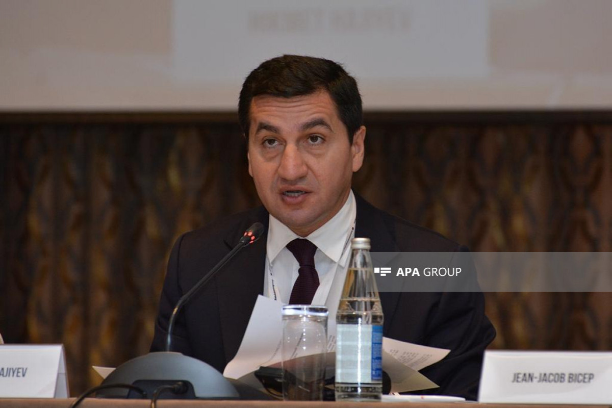 Hikmat Hajiyev, Assistant to the President of the Republic of Azerbaijan - Head of the Department of Foreign Policy Affairs of the Presidential Administration of the Republic of Azerbaijan