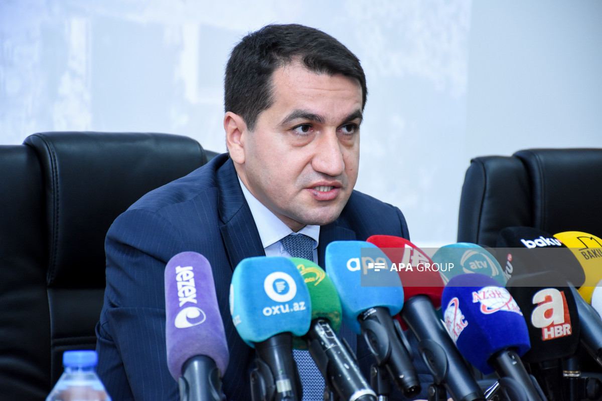 Hikmat Hajiyev, Assistant to the President of the Republic of Azerbaijan - Head of the Department of Foreign Policy Affairs of the Presidential Administration of the Republic of Azerbaijan