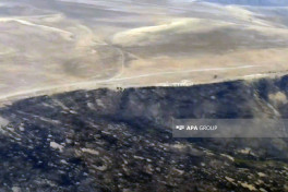 Helicopters involved in firefighting efforts in Aghdara -PHOTO -VIDEO -UPDATED 