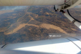 Helicopters involved in firefighting efforts in Aghdara -PHOTO -VIDEO -UPDATED 