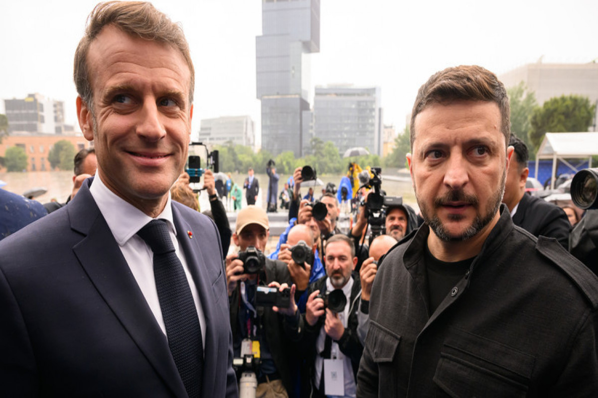 Ukrainian, French leaders discuss air defense reinforcement and drone production funding