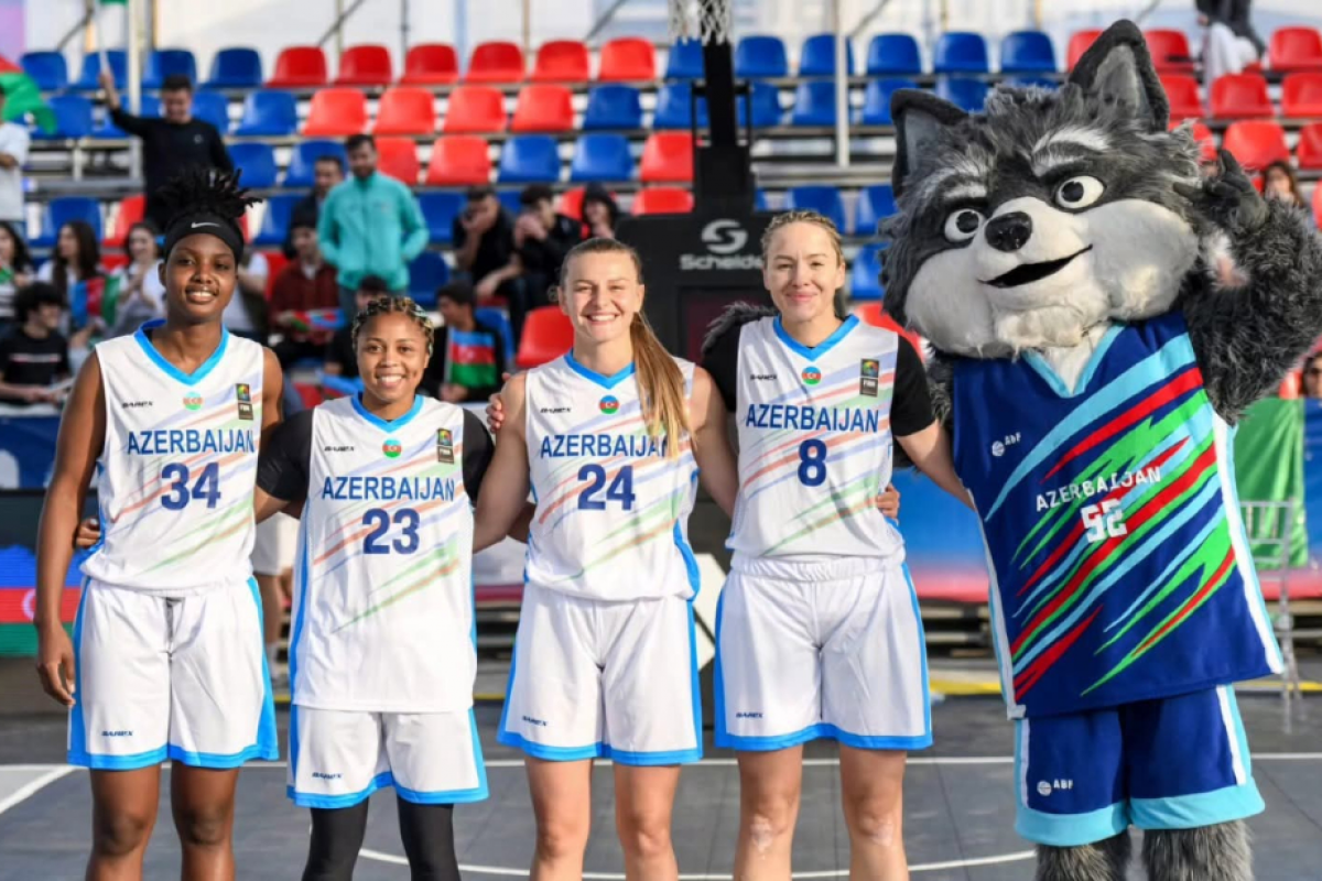 Azerbaijan basketball team win FIBA 3x3 Women