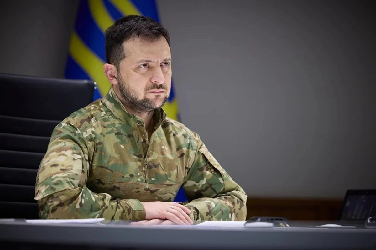 Ukranian President Volodymyr Zelensky