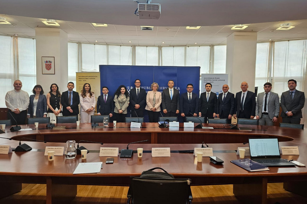 Azerbaijan and Croatia exchange experiences in digital security