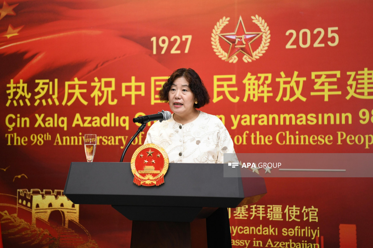 Chinese ambassador to Azerbaijan Lu Mei