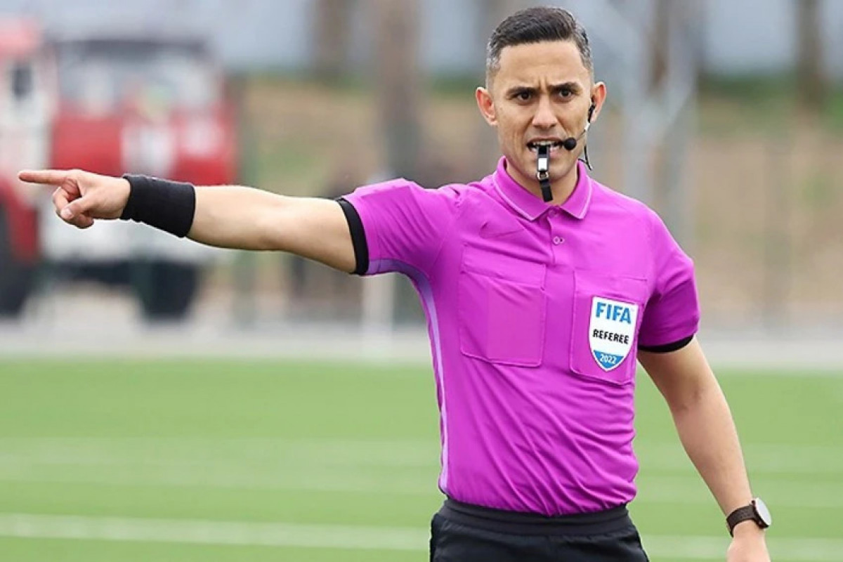 Azerbaijani FIFA referee Elchin Masiyev