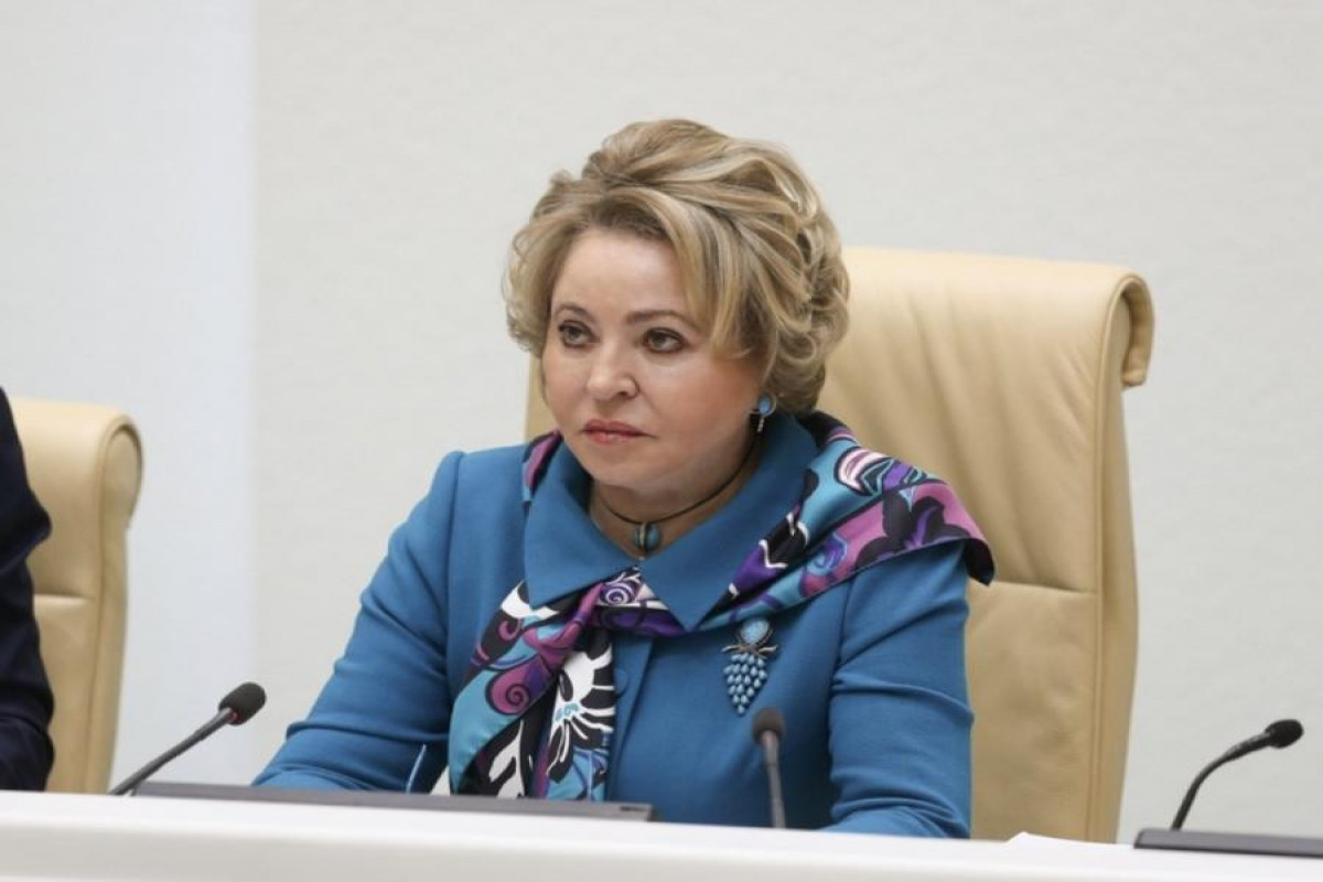 Valentina Matvienko, Speaker of the Federation Council of the Russian Federation