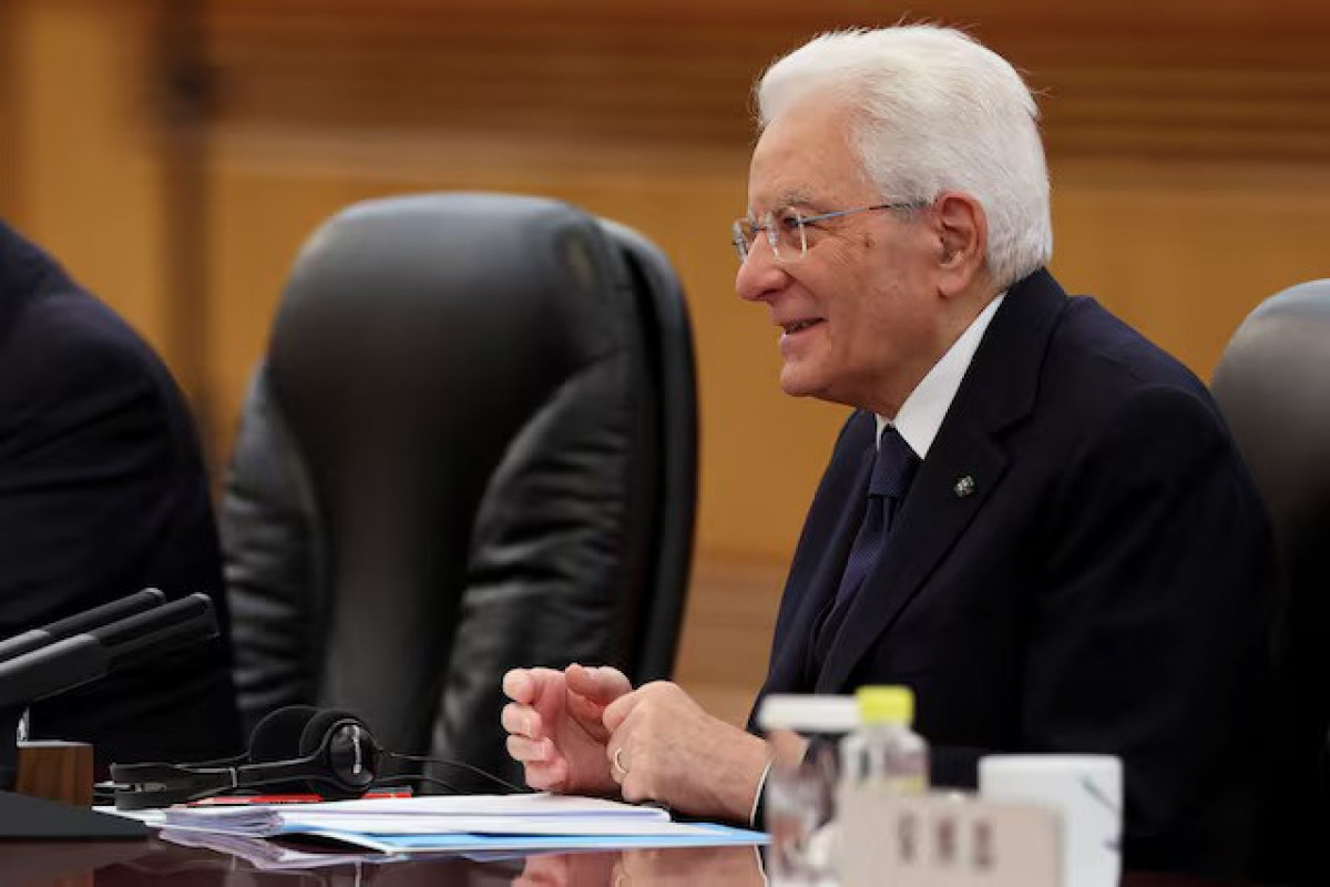 Italian President Sergio Mattarella