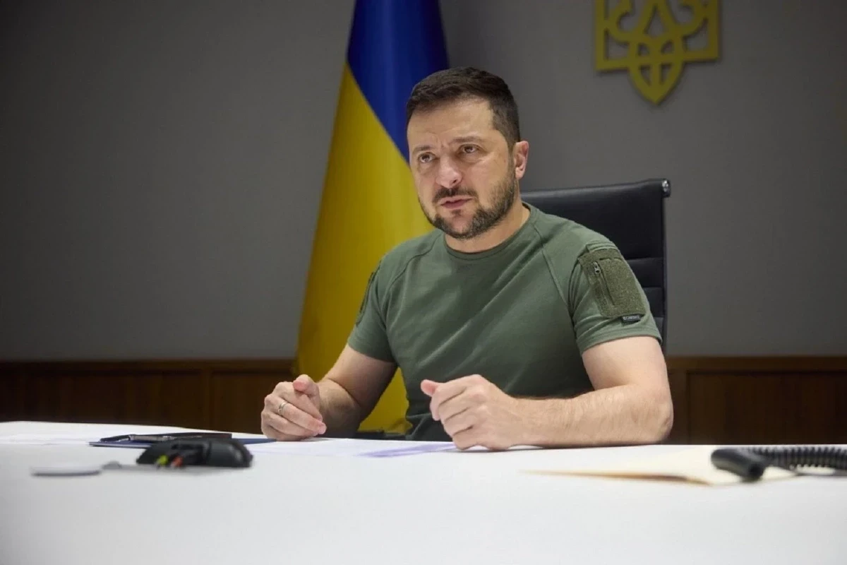 Ukrainian President Volodymyr Zelenskyy