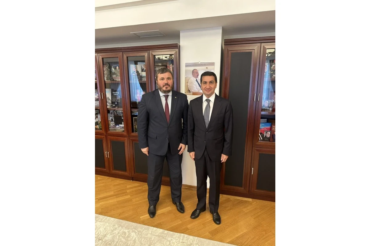 Assistant to Azerbaijani President met with Ambassador of Ukraine