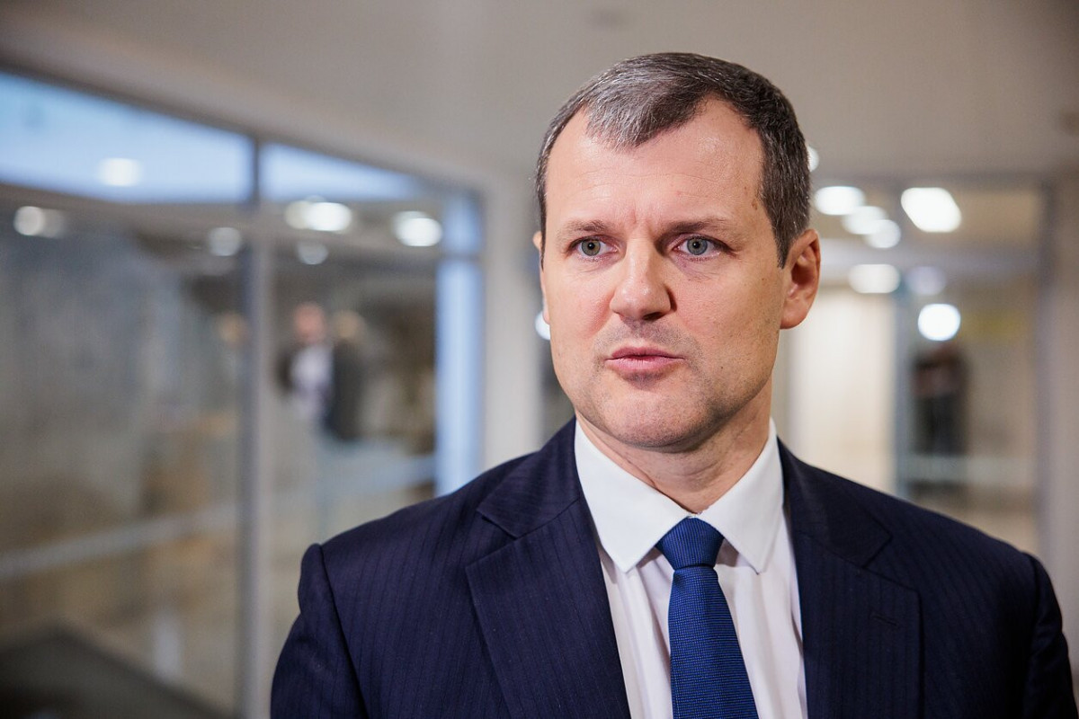 Lithuanian Prime Minister Gintautas Paluckas
