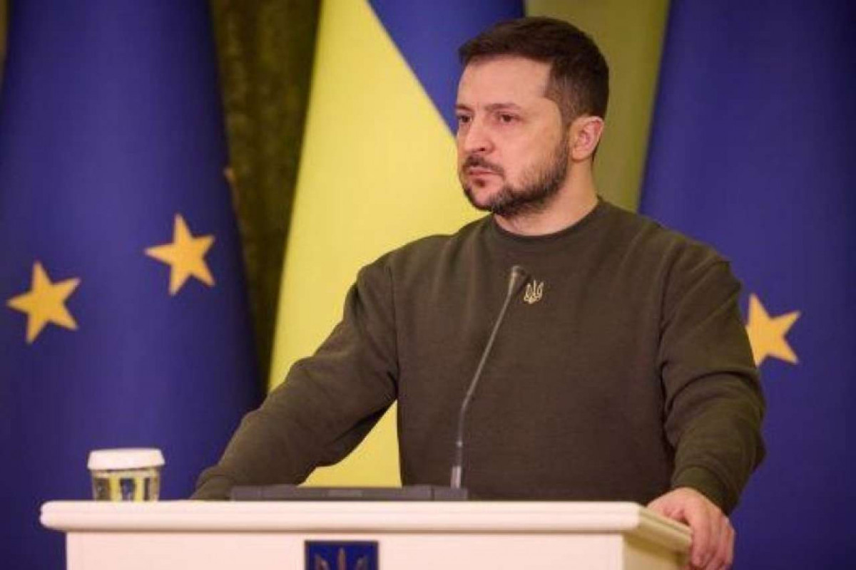 Ukrainian President Volodymyr Zelensky