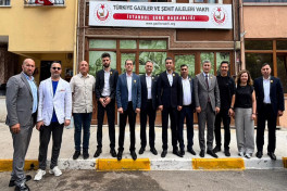 Azerbaijani veteran journalists visited Turkish Veterans Foundation