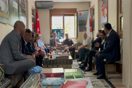 Azerbaijani veteran journalists visited Turkish Veterans Foundation