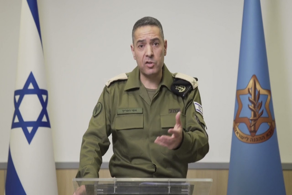 Israel Defense Forces: All measures will be taken to eliminate the current threat