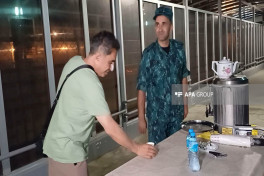 More than 60 foreigners evacuated from Iran to Azerbaijan during the day-PHOTO 