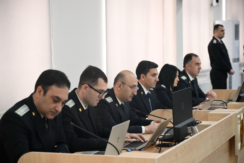 Trial of persons charged with numerous crimes against the Azerbaijani people continues
