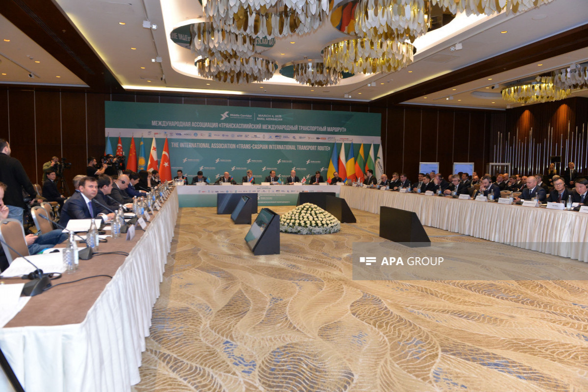 Protocol of meeting signed within Trans-Caspian International Transport Route -PHOTO 