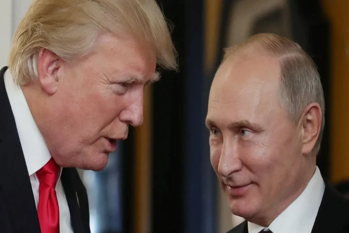 Donald Trump, US president and Vladimir Putin, President of the Russian Federation