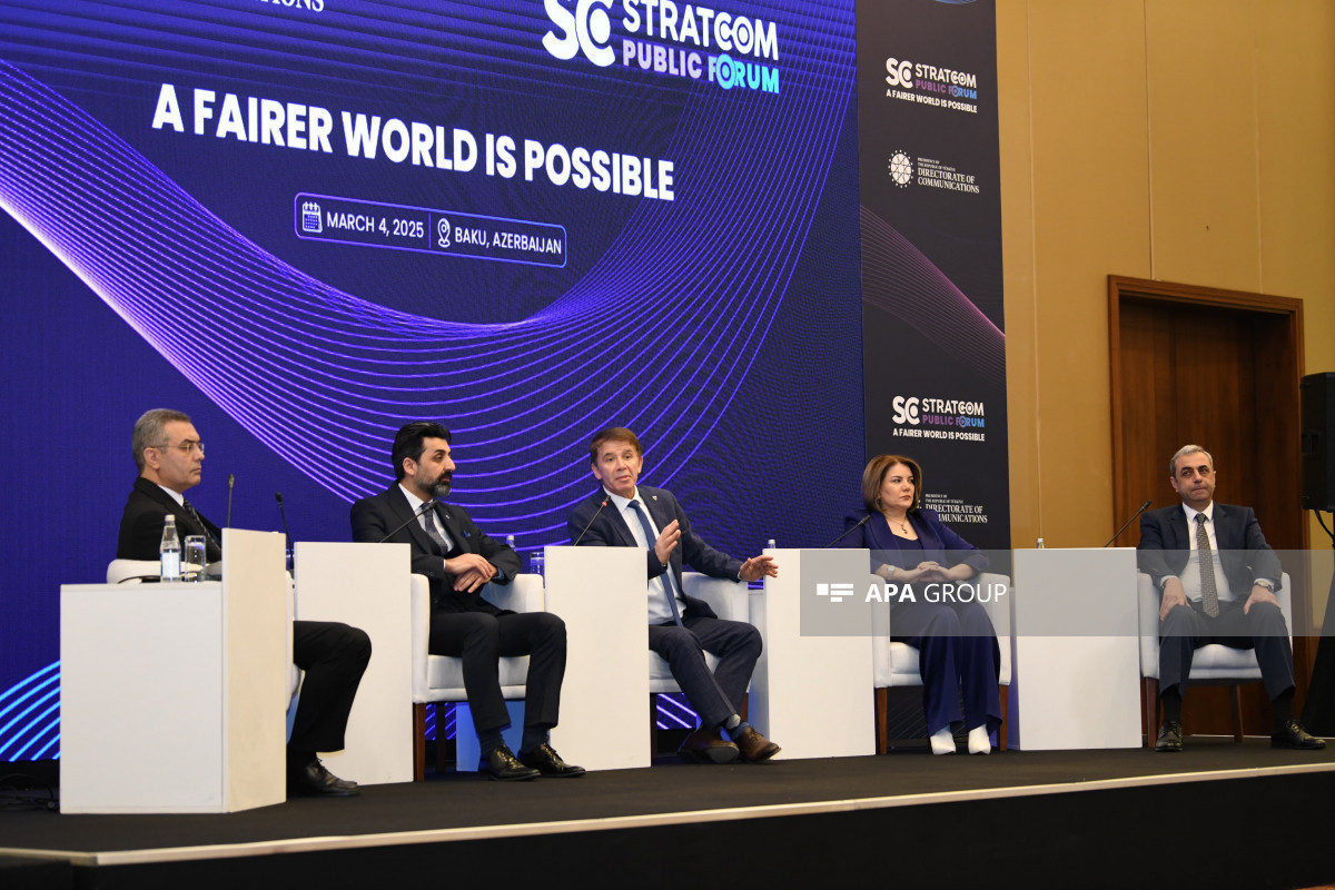 Baku hosts panel discussion within framework of Stratcom Public Forum -PHOTO 