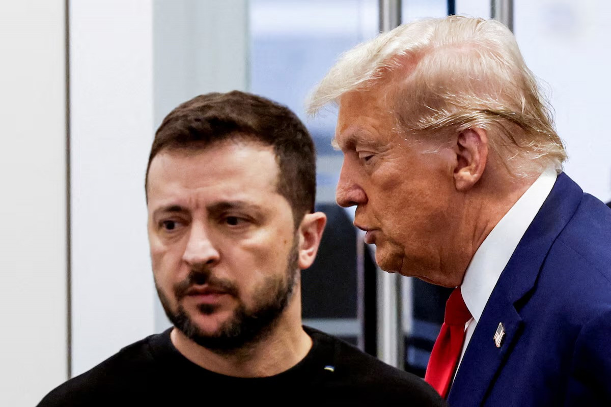 Volodymyr Zelenskyy, Donald Trump