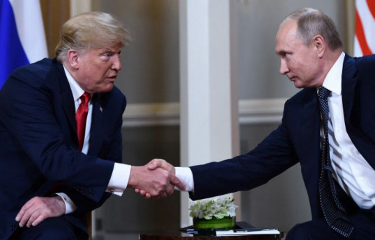 Donald Trump, US president and Vladimir Putin, President of the Russian federation