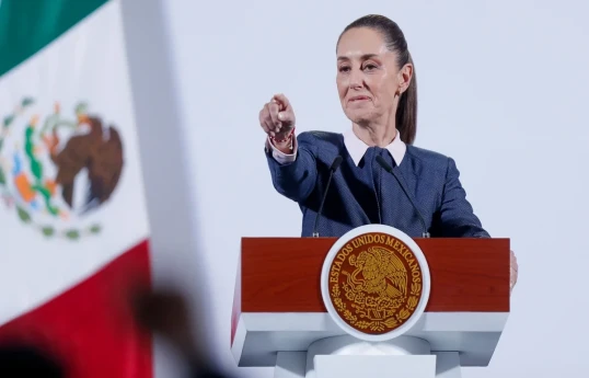 Mexican President Claudia Sheinbaum