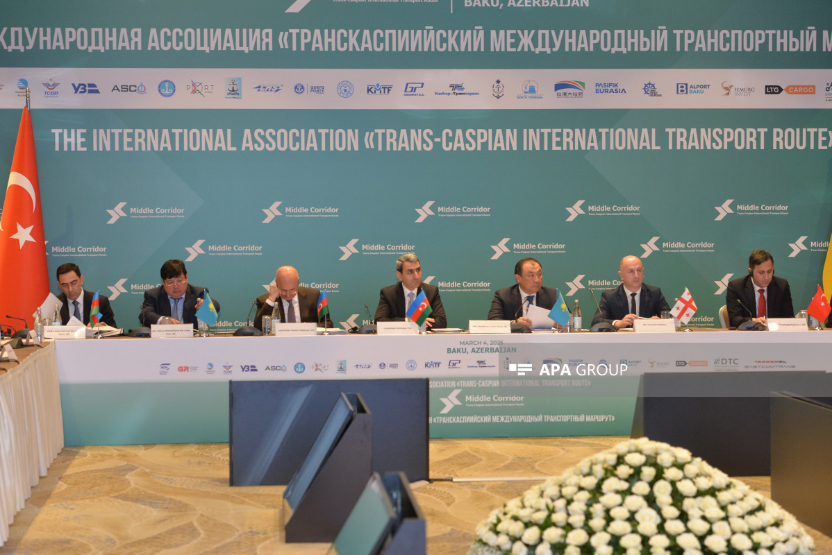 Protocol of meeting signed within Trans-Caspian International Transport Route -PHOTO 