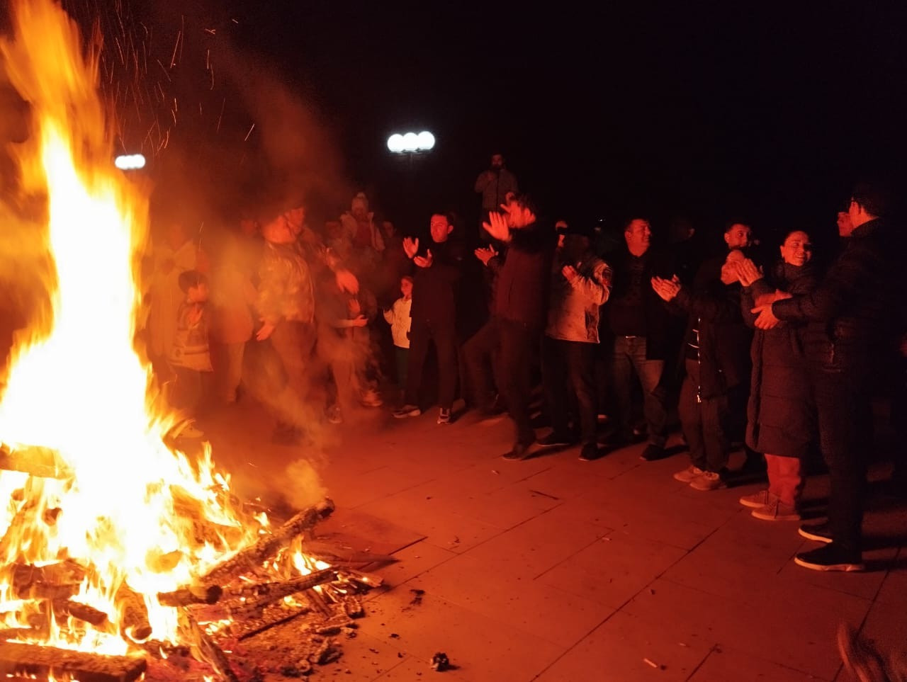 Residents of Azerbaijan’s Khankendi celebrated Fire Tuesday with festive enthusiasm-PHOTO -VIDEO 