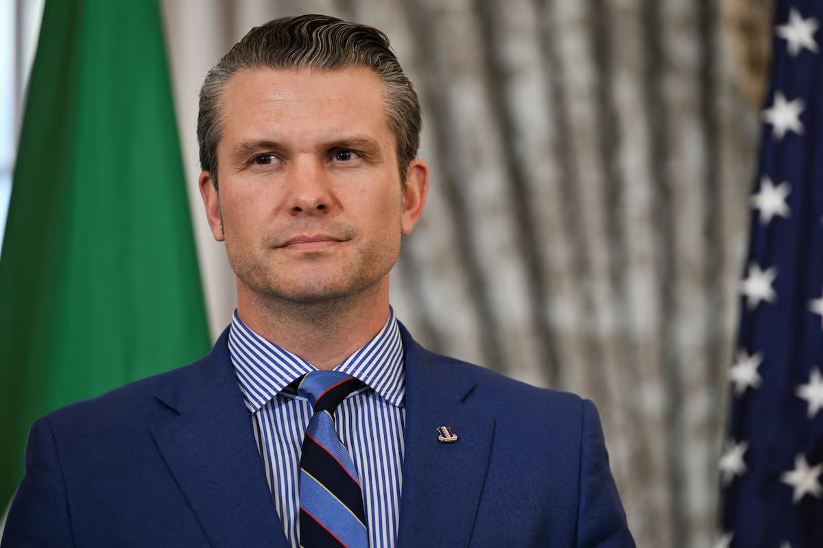 US Secretary of Defense Pete Hegseth