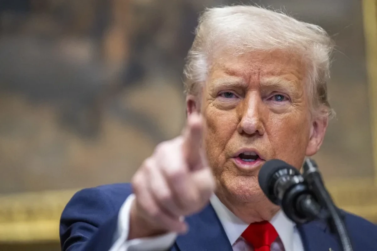 Donald Trump, US president