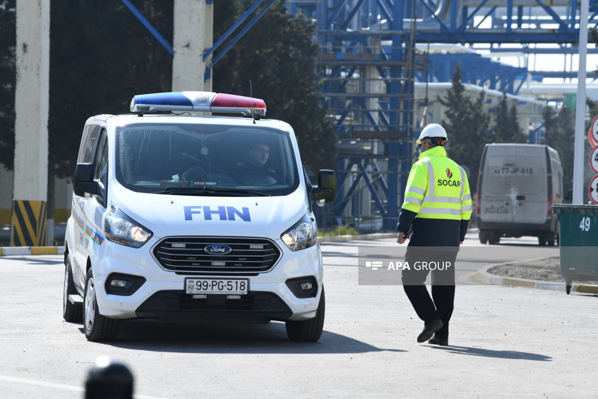 MES forces fully extinguish the fire at Oil Refinery in Baku -VIDEO -PHOTO -UPDATED -2 