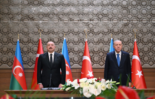 Presidents of Azerbaijan and Türkiye attended opening ceremony of Iğdır-Nakhchivan gas pipeline via video link -UPDATED -2 