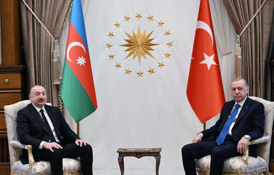 President of Azerbaijan Ilham Aliyev held one-on-one meeting with Turkish President Recep Tayyip Erdoğan-UPDATED 