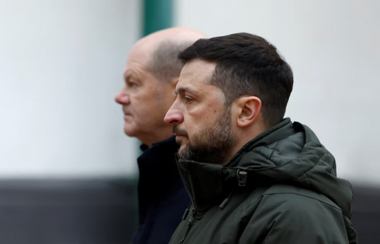 Olaf Scholz, Volodymyr Zelenskyy
