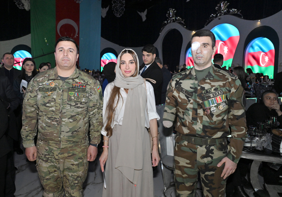 Arzu Aliyeva attends Iftar ceremony with mothers of martyrs