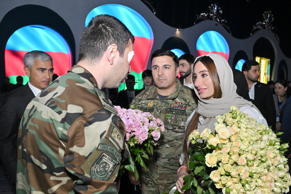 Arzu Aliyeva attends Iftar ceremony with mothers of martyrs